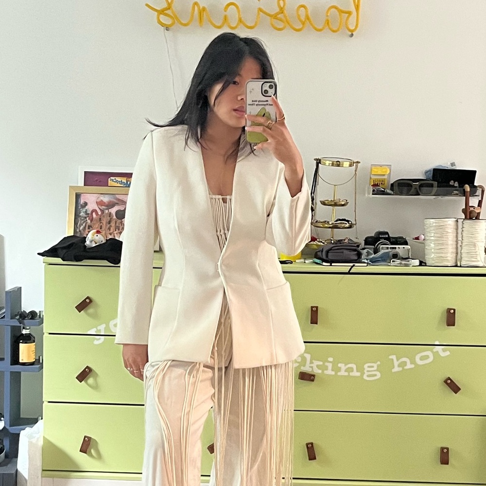 Phillip Lim white blazer